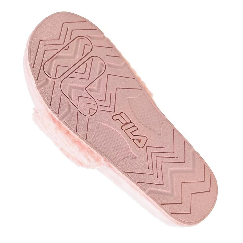 Fila Women's Fuzzy Drifter Slide Sandal PINK - Navy - Red Size 8/ 9 New - Picture 7 of 7